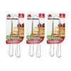 3x 2pc Culinary Kitchen Stainless Steel Mini Whisks Set Cooking Utensil 18cm