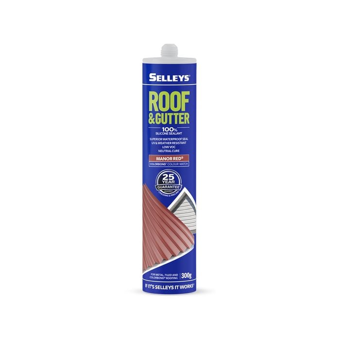 Selleys 300g Roof And Gutter Silicone - Manor Red