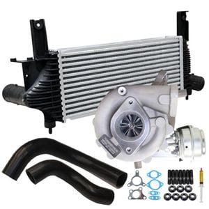 Upgrade Billet Turbo Charger With 62mm Intercooler & Hoses For Nissan Pathfinder R51 Yd25 2.5l
