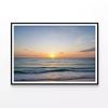 Sunset, Ocean with Sky & Clouds  Print 100% Australian Made 90x60cm  (Poster)