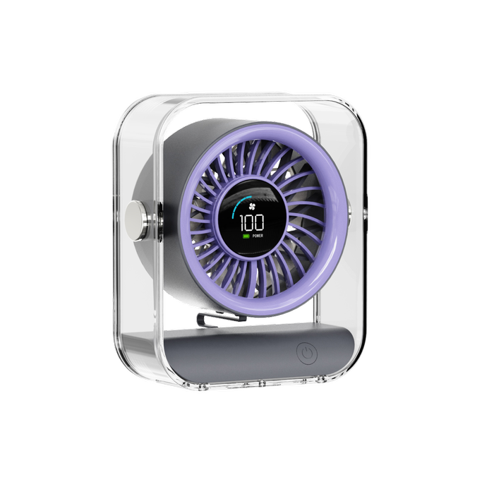 Dimplex Grey Personal Rechargeable Desk Fan