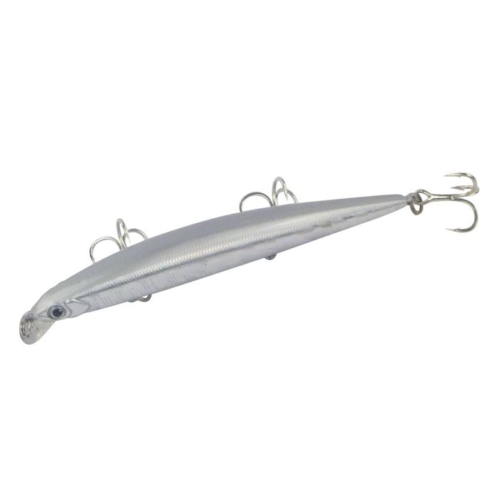 Finesse Lw12 Shallow Diving Lure, 120mm, 11gm, Silver Bullet