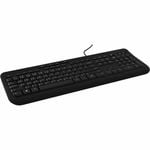 Incase Designed by Microsoft 600 Keyboard - Cable Connectivity - USB Interface - Black - 4 Hot Key(s) - Media Control, Play/Paus