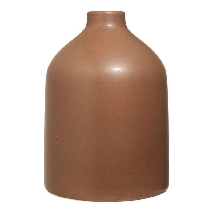 Stone Vase Medium Caramel 19x25cm Home Beautiful