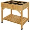 Vegtrug 58 x 78 x 80cm Natural Herb Planter Raised Garden Bed
