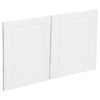 Kaboodle 900mm Vanilla Essence Heritage Medium Rangehood Doors - 2 Pack
