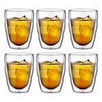 Bodum Pilatus Double Wall 250ml Small Glass 6 Piece Set