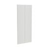 Kaboodle 900mm Sesame Salt V-Groove Pantry Doors - 2 Pack