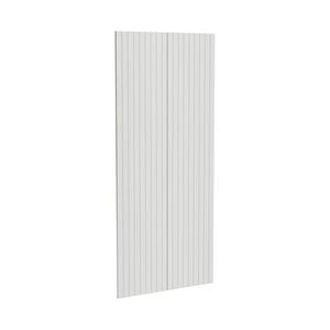 Kaboodle 900mm Sesame Salt V-Groove Pantry Doors - 2 Pack