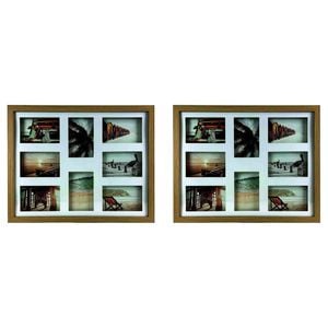 2PK Frankie & Me Shadow 16x20'' Picture Frame Photo Holder Home/Office Decor Oak