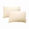 Bloomington 280TC Luxury Percale Standard Pillowcases 48x73 cm Ecru