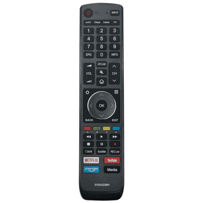 SupRShield Hisense EN3AG39H TV Remote Control