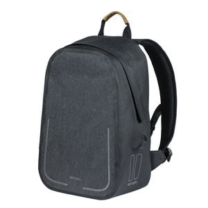 Basil Urban Dry Bicycle Backpack 18 Litres Charcoal Grey