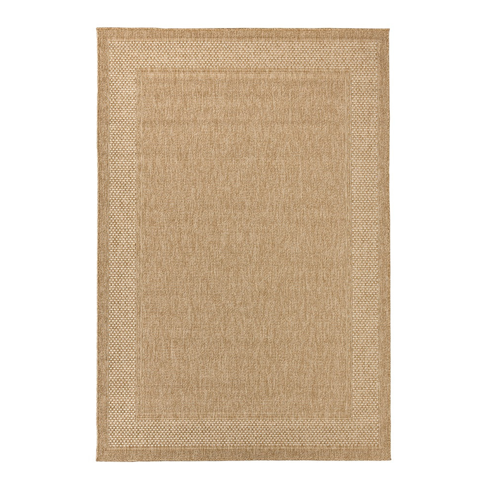 Fab Habitat 80x150cm White Akita Indoor Outdoor Rug