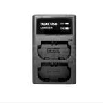 External USB Dual Battery Charger for Fujifilm NP-W235 GFX 100s 50S II X-H2 X-H2S X-T4 X-T5 Camera