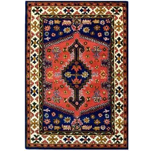 Traditional Handmade Wool Rug-Ultimo 6356-Teal Blue-160x230cm