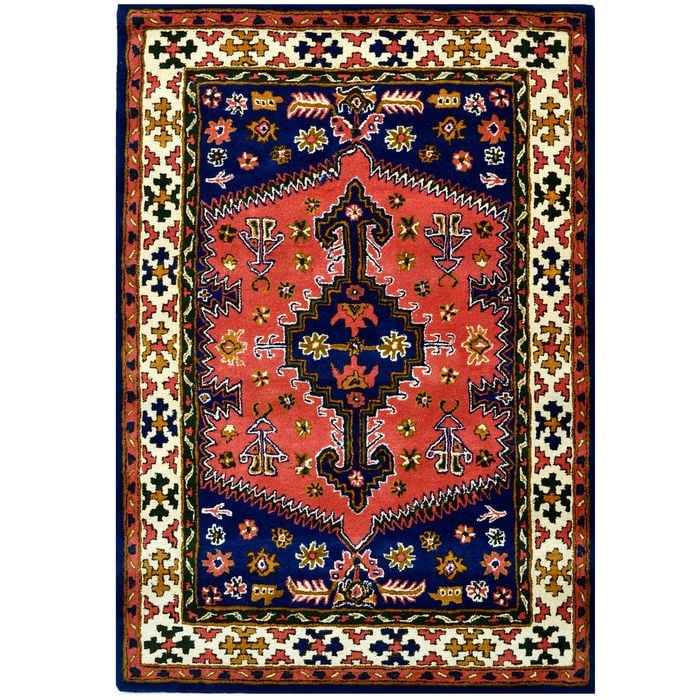 Traditional Handmade Wool Rug-Ultimo 6356-Teal Blue-160x230cm