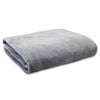 Ardor Boudoir Lucia Luxury Queen Silver Plush Velvet Blanket