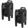 Costway 2x 10L Insulated Beverage Dispenser Commercial Serve Container