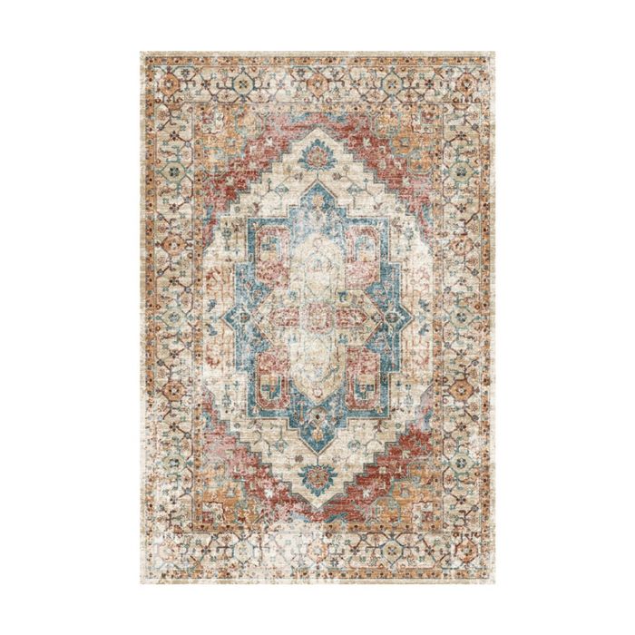 Urban Style Bazaar Printed Microfibre Rug Home Decor Terracotta 160x240cm