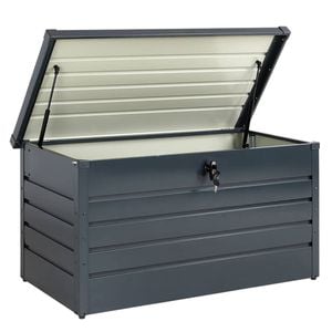 Advwin Outdoor Storage Box, Garden Storage Bench 350l Large Capacity