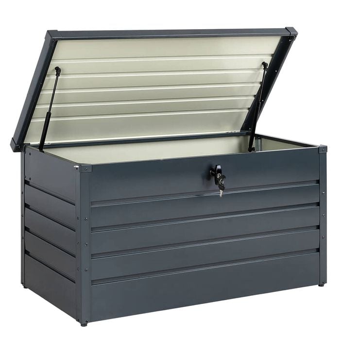Advwin Outdoor Storage Box, Garden Storage Bench 350l Large Capacity