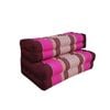 Zafu Meditation Cushion Set - 100% Kapok Fold Out Cushion Yoga Mat Zabuton Traditional Pillow