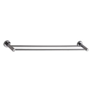 Estilo 600mm Chrome Bella Double Towel Rail - 600mm