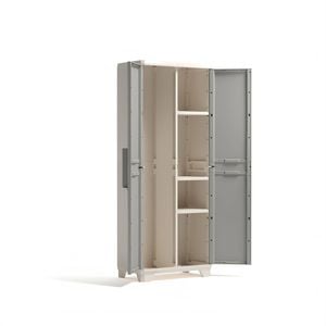 Keter Linear Wood Look Multipurpose Cabinet