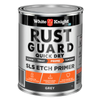 White Knight 1L Grey Rust Guard Quick Dry SLS Etch Primer Paint