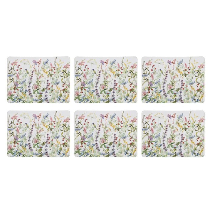 Ashdene Wildflowers Set of 6 Placemats