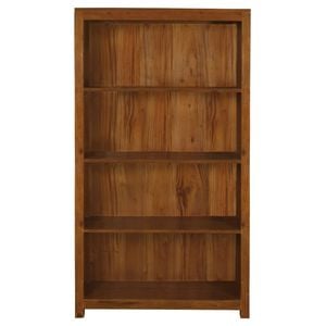 Amsterdam Bookcase Wide (Light Pecan)