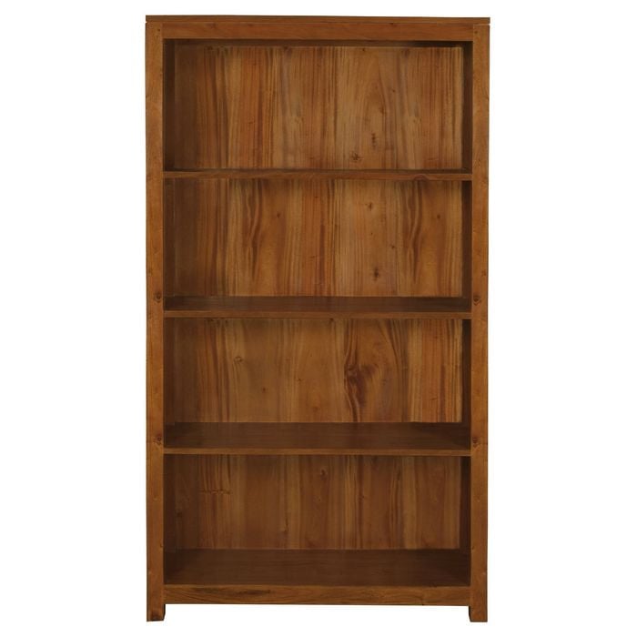 Amsterdam Bookcase Wide (Light Pecan)