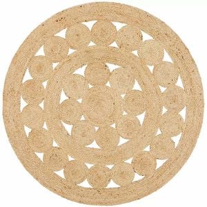 Atrium Pilu Natural Rug 150 x 150cm