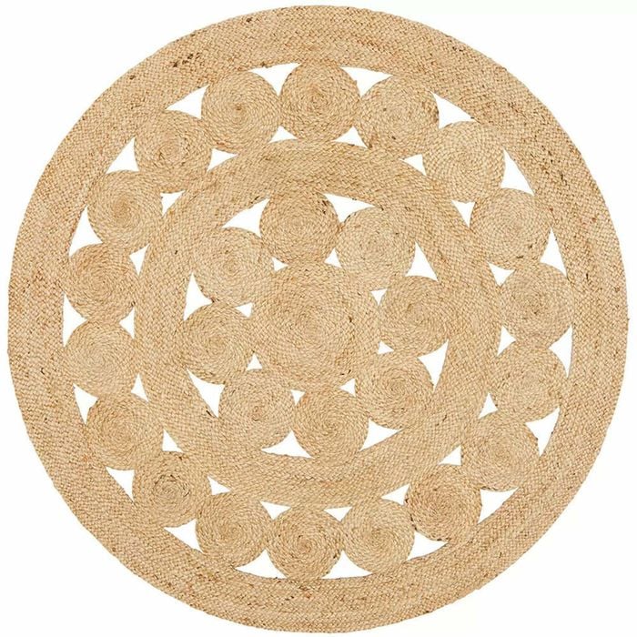 Atrium Pilu Natural Rug 150 x 150cm