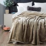 Renee Taylor Luxury Heavy Mink Blanket