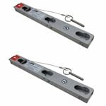 Gorilla Ladder Leveller Base Bracket - 2 Pack