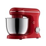 Healthy Choice Electric 1200W Mix Master 5L Stand Mixer- Red