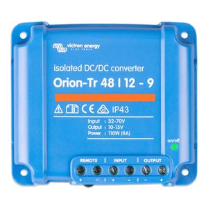 Victron 48V to 12V Orion-Tr 48/12-9A Isolated DC-DC Converter