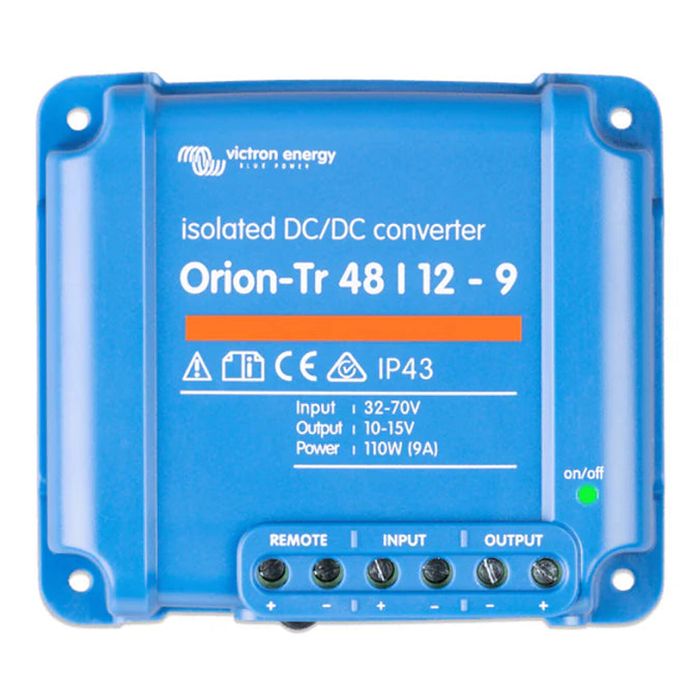 Victron 48V to 12V Orion-Tr 48/12-9A Isolated DC-DC Converter