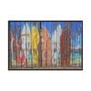 Artey | Graffity Board Wall - Framed Canvas - Black Frame - 100 x 150cm