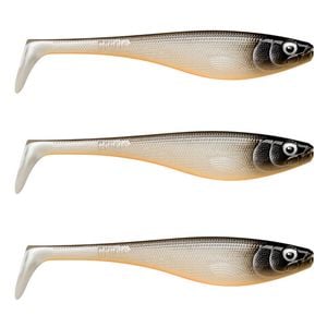 3x Rapala Soft Peto 22cm Paddle Tail Shad Lures - Halloween