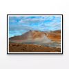Hverir in Iceland  Print 100% Australian Made 90x60cm  (Poster)