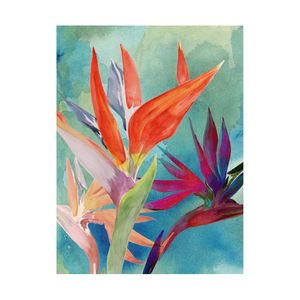 Artey | Vivid Birds of Paradise I - Stretched Canvas - Stretched Canvas - 112 x 150cm