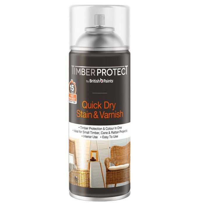 Timber Protect 300g Jarrah Quick Dry Interior Stain And Varnish - Jarrah