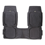MyCar Trailblazer 3 Pieces Rubber Black Car Mat