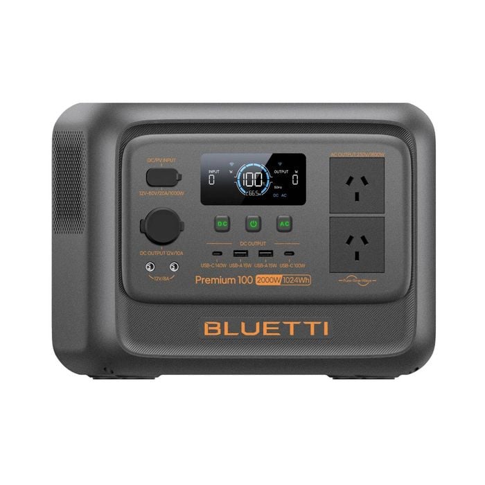 BLUETTI Premium 100 V2 Portable Power Station | 2,000W 1,024Wh