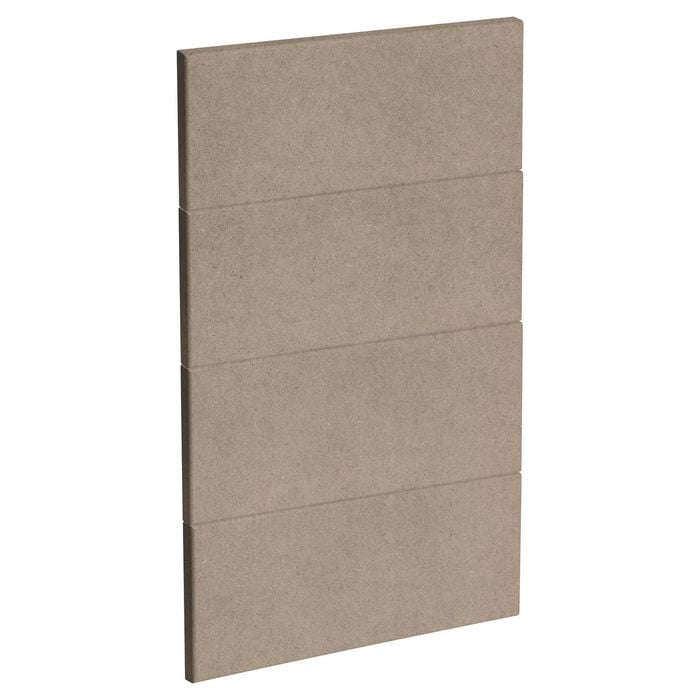 Kaboodle 450mm Raw Board Modern Drawer Panel - 4 Pack