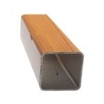 DECO 65 x 65mm Coastal Spotted Gum DecoSlat Radius Corner Post