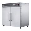 Vevor 4 Tier Electric Hot Box Food Warmer Silver With Water Tray Double-door And Adjustable Shelves